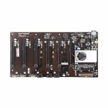 Brand New per Onda D1800 Minatore BTC Macchina Mineraria Supporto della Scheda Madre 6 carte Viene Fornito Con CPU (H81 H61 B250 H110 PRO BTC)