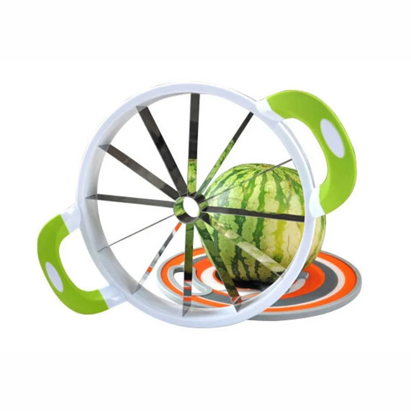 Hoomall 1PC Creative Watermelon Slicer Melon Cutter Knife stainless steel Practical Fruit Cutting Kitchen Tools | Дом и сад