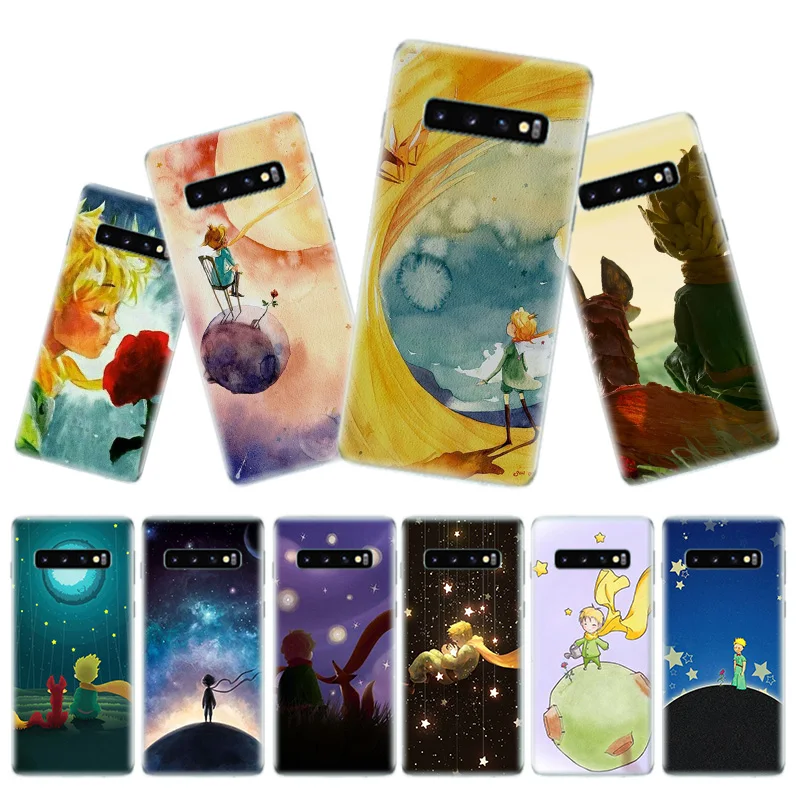 

Lovely the Little Prince fox Phone Cases For Samsung Galaxy S9 S8 A6 A8 J4 J6 + Plus A7 A9 J8 2018 Note 9 8 S7 S6 Edge Cover