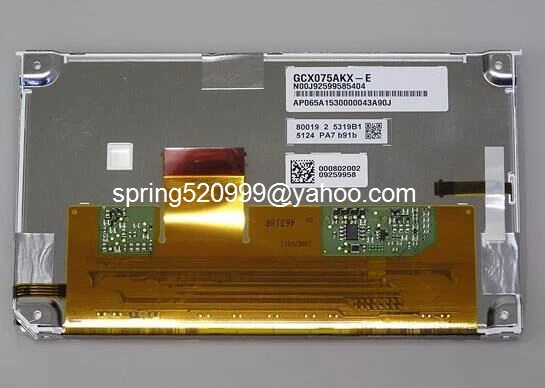 Оригинальный новый экран 6 5 дюйма GCX075AKX ЖК-дисплей с сенсорной панелью для VW Tiguan