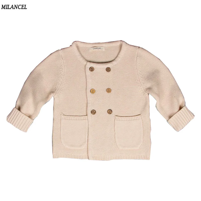Buy Hot sale Boys Solid Sweaters Kids Cardigan high Quality Boys Sweater