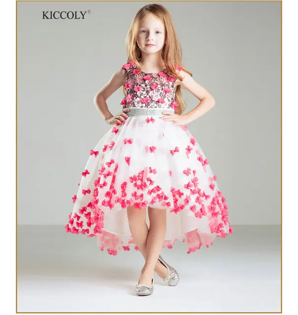 Brand Baby Girl Dress Children Flowe Dress For Girls 3 13 Year Birthday ...