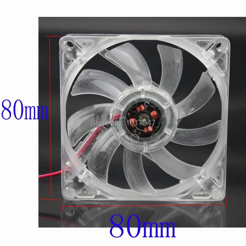 

5 Pieces LOT DC 12V 4Pin 8015 80mm 80x80x15mm 8015S Mini Cooling Motor Fan