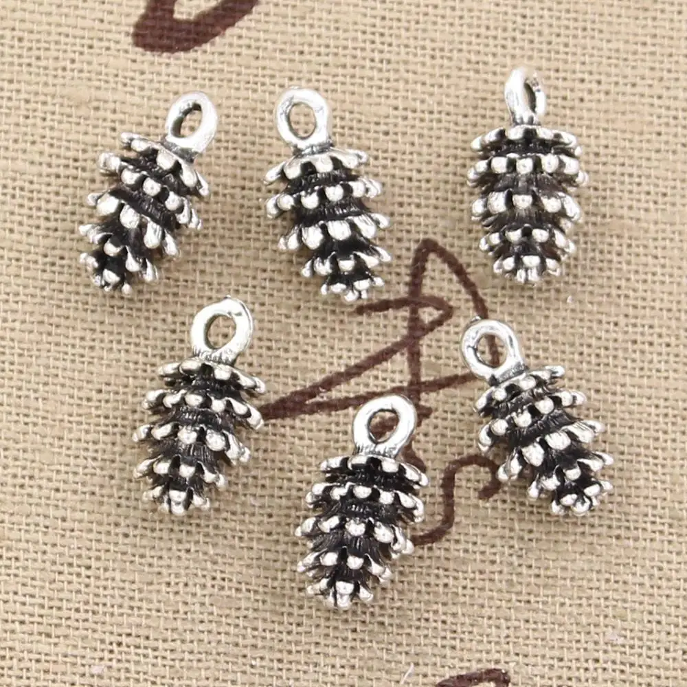 

8pcs Charms pinecone 15x8mm Antique Making pendant fit,Vintage Tibetan Silver Bronze,DIY Handmade Jewelry