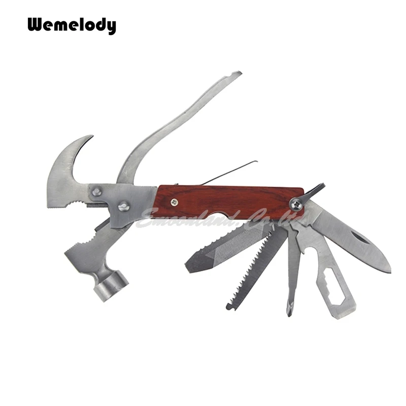 

Electrician multitool Stainless Steel Multifunction Axe Hammer Saw Knife Screwdriver set Tool Free Shipping