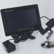 Haploid 1200X AV/ТВ цифровой микроскоп+ " HD lcd+ держатель 8LED промышленные Биотехнические исследования испытательная комната