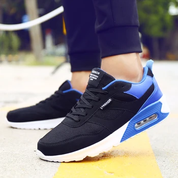 

Male Shoes Adult Casual Fahion Air Sole Comfortable and Soft shoes High Quality Men Trending Trainers Casual Shoes Red black