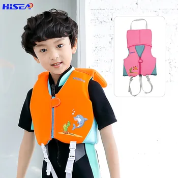 

Hisea Kids Children Life Vest Swimming Diving Girls Boys Life Saving Jacket Buoyancy Fishing Surfing Drifting Floating Clothes