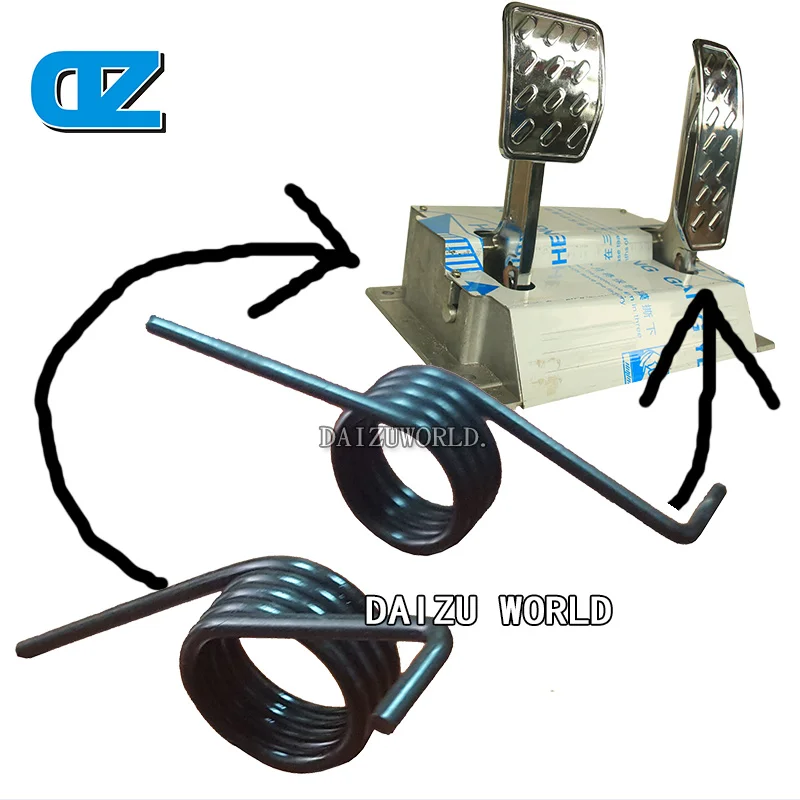 

Accelerator And Brake Spring Spare Parts For Racing Game Machine ,Coin Operated Equipments , Arcade Game Spare Parts