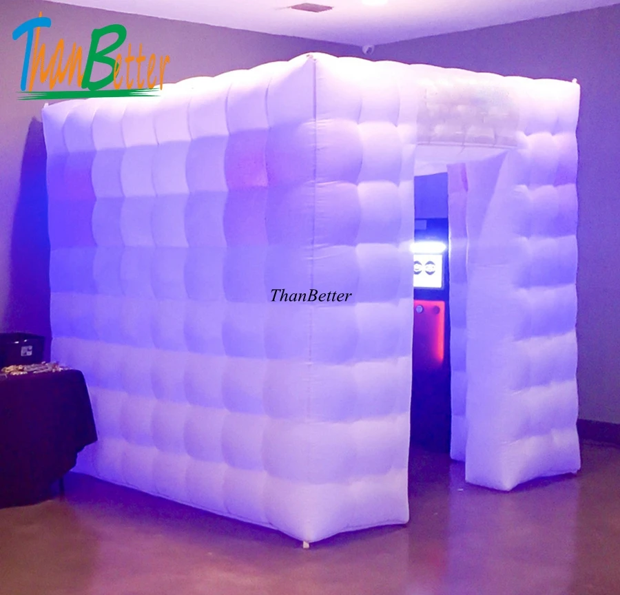 ThanBetter 2 4x2 4 cube tube LED надувная фотокамера корпус сделано в Китае фабрика по цене