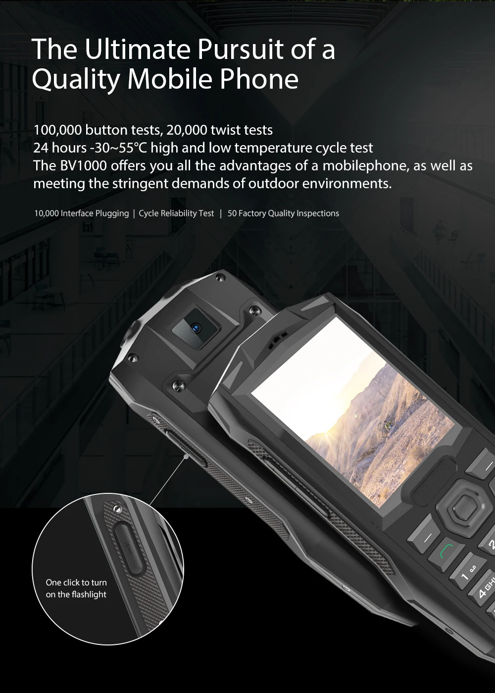 Blackview BV1000 IP68 влагостойкий и ударопрочный прорезиненный чехол для мобильного