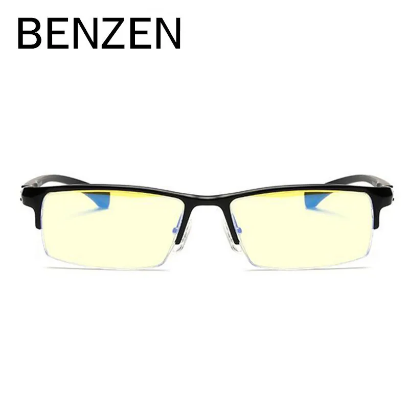 BENZEN компьютерные очки из сплава TR анти-голубые лучи компьютерные игровые очки для телевизора очки для чтения очки для компьютера с Чехол 5089