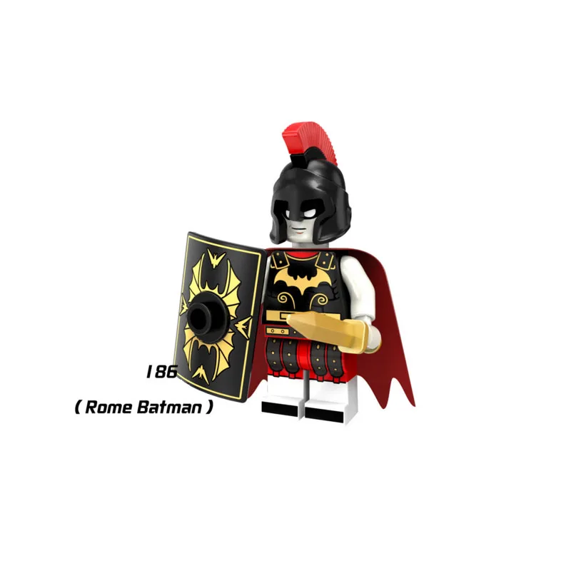 

Single Sale Super Heroes Star Wars 186 rome batman Model Mini Building Blocks Figure Bricks Toys gifts Compatible Legoed Ninjaed