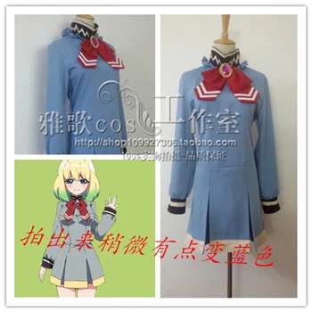 

Japan Anime Sousei no Onmyouji Otomi Mayura Cosplay Costume JK School Uniform Dress+Tie+Socks