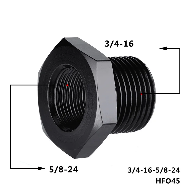 SPEEDWOW масляный фильтр Резьбовой Адаптер 1/ 28 24 до 3/4 NPT 5/8 16 5 8/24 13/16 16NPT алюминиевый