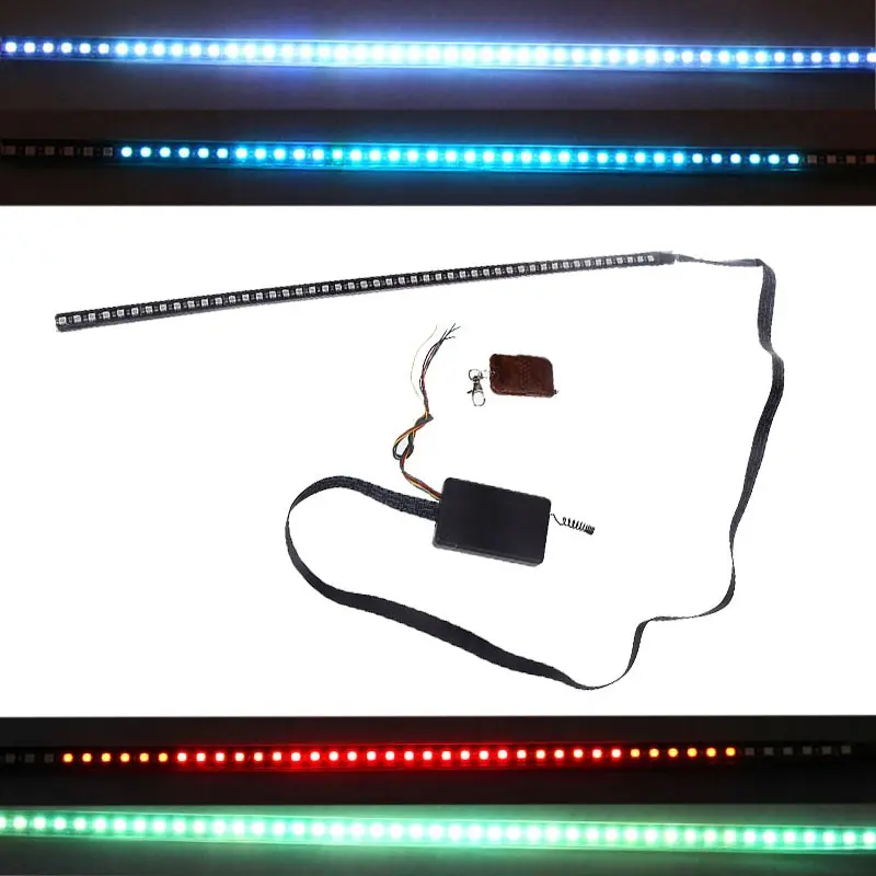 Автомобильный Стайлинг яркая световая балка Knight Rider 5050 SMD 48 светодиодный 7 цветов