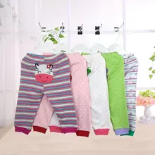1PCS Autumn kids clothes Cartoon Kids Trousers Knitted Cotton Pants Boys Girls clothes Toddler Knickers Newborn Infant Panties