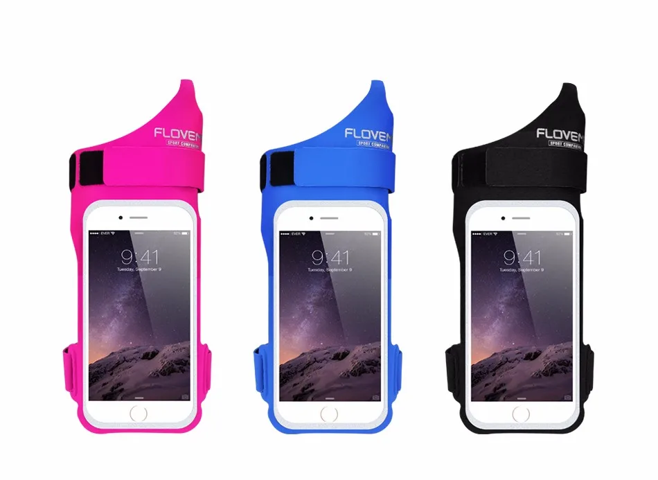 FLOVEME New Cycling Sports ARMBAND Case For Apple Iphone 6 6S Plus SE 4S For Iphone5S For XIAOMI REDMI For HUAWEI P9 Touch Pouch 1 (2)