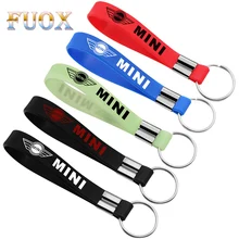 Силиконовый знак, наклейка на автомобиль брелок для ключей для BMW Mini Cooper R55 R56 R57 R58 R59 R50 R52 R53 R60 R61 R62 аксессуары для стайлинга автомобилей