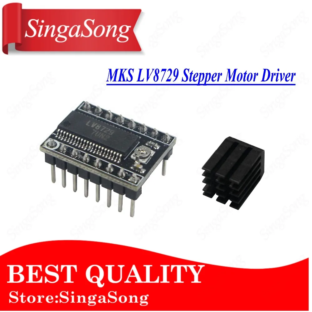 

3D Printer Parts MKS LV8729 A4988 Stepper Motor Driver 4-layer PCB Ultra Quiet Driver Module Compatible with Lerdge