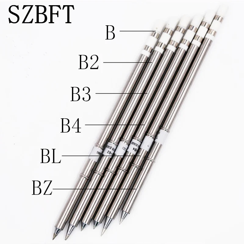 SZBFT для Hakko t12 паяльная станция T12-B B2 B3 B4 BL BZ припой Советы паяльник для подключения к Наплавка режущей кромки инструмента жало