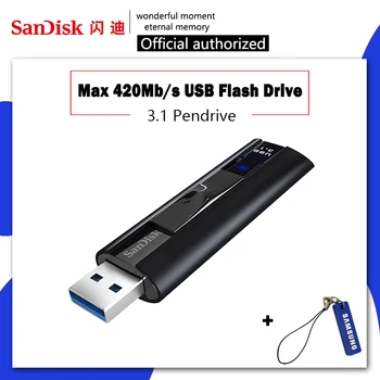 

Sandisk USB Flash Drive 256 128 GB High Speed max 420M Pendrive 128gb 256gb Pen Drive 3.1 USB Stick Disk on Key Memory for Phone