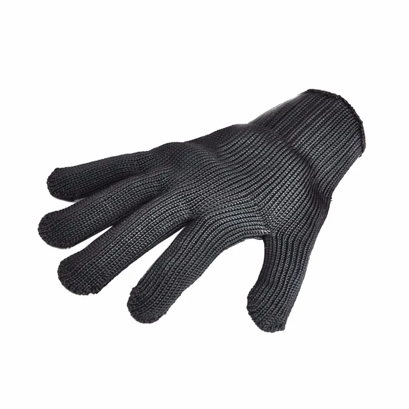 1 пара перчатки от порезов, сохраняющие защитные перчатки, защищают проволоку из нержавеющей стали, металлическая сетка, мясник, дышащая, уличная
