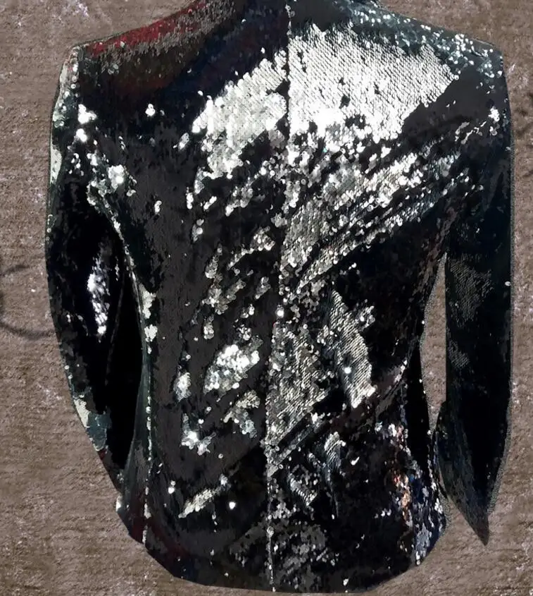 XS-5XL мужская одежда BIGBANG GD стилист моды тонкий Блёстки костюм плюс размер певица dace костюмы