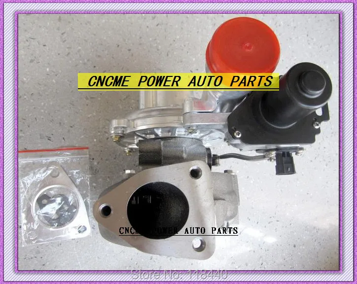 TURBO CT16V 17201-OL040 With Solenoid Valve Electric Actuator TOYOTA Hilux HI-LUX D4D Landcruiser ViIGO 3000 1KD-FTV 3.0L 171HP (4)