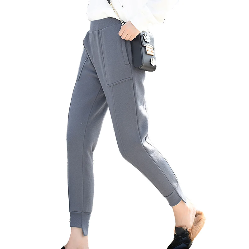 Buy 2019 New autumn winter warm pants women casual