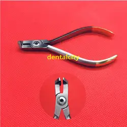Стоматологический ортодонтический щипцы концевые плоскогубцы с Ортодонтическая дуга Ортодонтические Инструменты Зубные щипцы