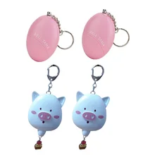 4pcs per carton mini egg personal alarm and cute pig kids alarm kids security device