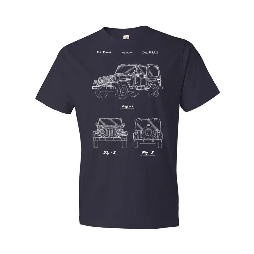 

2018 Hot Sale New Men'S T Shirt Jeep T-Shirt Jeep T-shirt Jeep Truck Car Offroading Gift O-Neck Tee