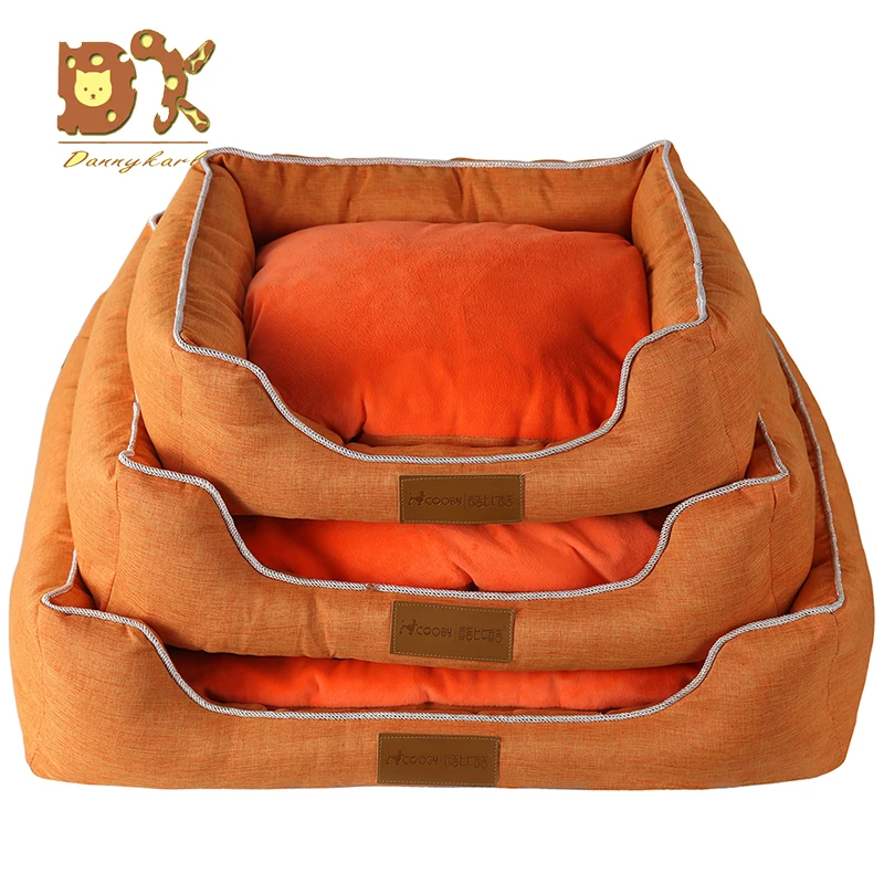 Beste 2018 Nieuwe Aankomst Sofa Waterproof Hoge Kwal Hond Bed Kennel Zachte Warme Sofa Matten Puppy Kat Huisdieren Huis Nest Pad huisdier Bedden Freeship
