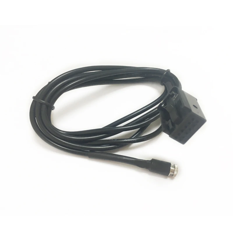 

12 pins Car CD Player Female Interface Adapter Wire AUX Input Audio Cable Accessories Fit For Ford Focus 2 MK2 Mondeo MK3 Fiesta