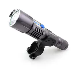 E-SMARTER Светодиодный Фонари Водонепроницаемый 3800 люмен XM-L2 светодиодный фонарик для езды на велосипеде 18650 USB Перезаряжаемые факел лампы