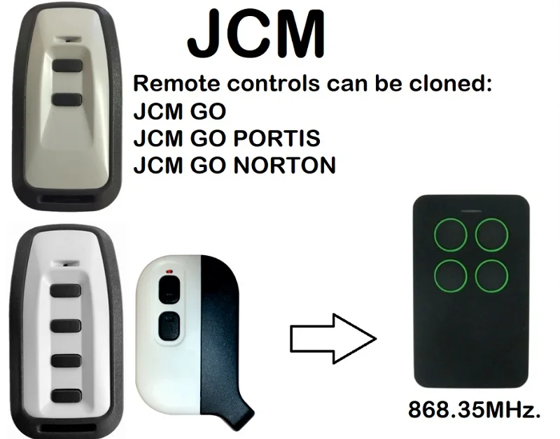 

JCM NEO RC1, NEO RC2, NEO RC4, JCM TWIN-R MINI Remote Control Duplicator