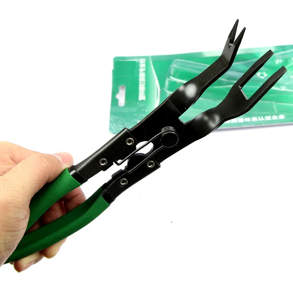 Multifunction Car Lamp Shade Remover Tool Rivets Fastener Trim Clip Prying Plier