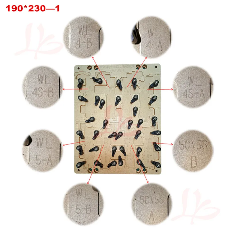

Polishing chip IC Removing Mold Holder for iPhone repair cnc machine
