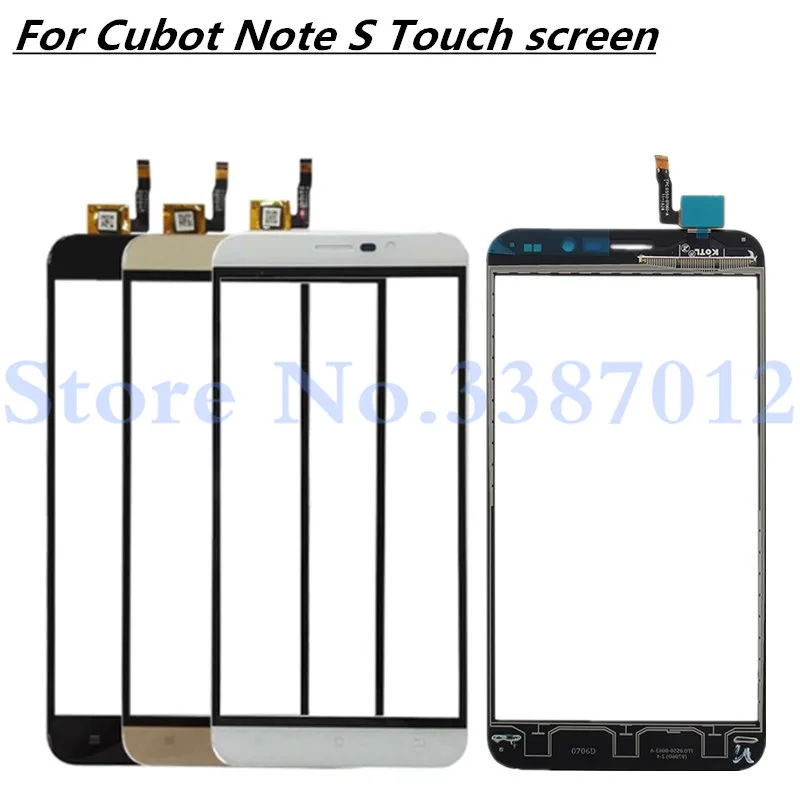 5 ''Замена высокого качества для Cubot Note S сенсорный экран дигитайзер Датчик