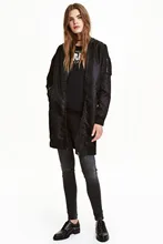 2017 Spring Autumn Women Long Bomber Jacket Tops Long Sleeve Solid Color Slim Collar Outwear Women Basic Long Coat 2 Colors