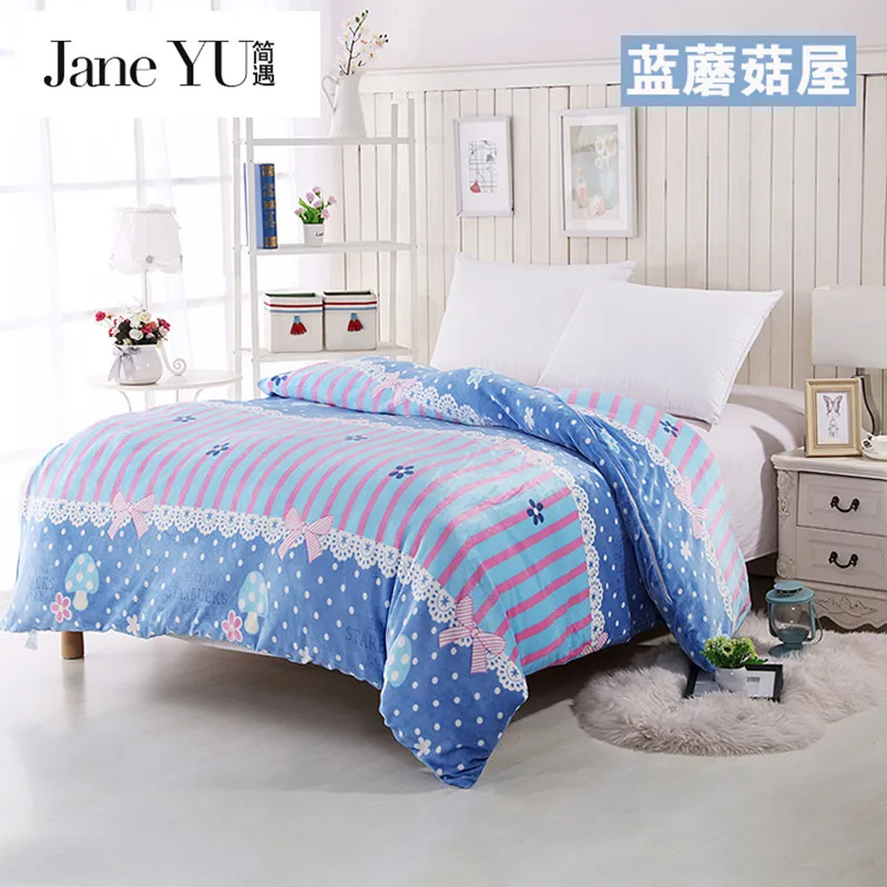 Janeyu зимние теплые толстые фланелевое одеяло/Стёганое одеяло крышка фланелевый Стёганое одеяло охватывает не мяч не садится без fade