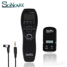 2.4g sem fio temporizador liberação do obturador de controle remoto para nikon d850 d810a d800e d700 d500 d300s d200 d5 d4 d4s d3x MC-DC0 MC-30