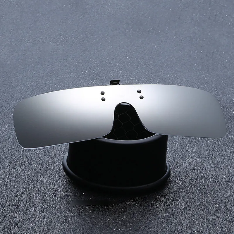 

Polarized Mirror Clip On Sunglasses Driving Night Vision Lens Glasses Clips Anti-UVA Anti-UVB for Sports Reading Eyewear