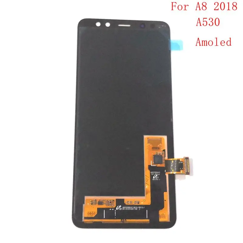 

Amoled For Samsung Galaxy A8 2018 A830 SM-A830 Lcd screen Display+Touch Glass Digitizer Assembly Amoled