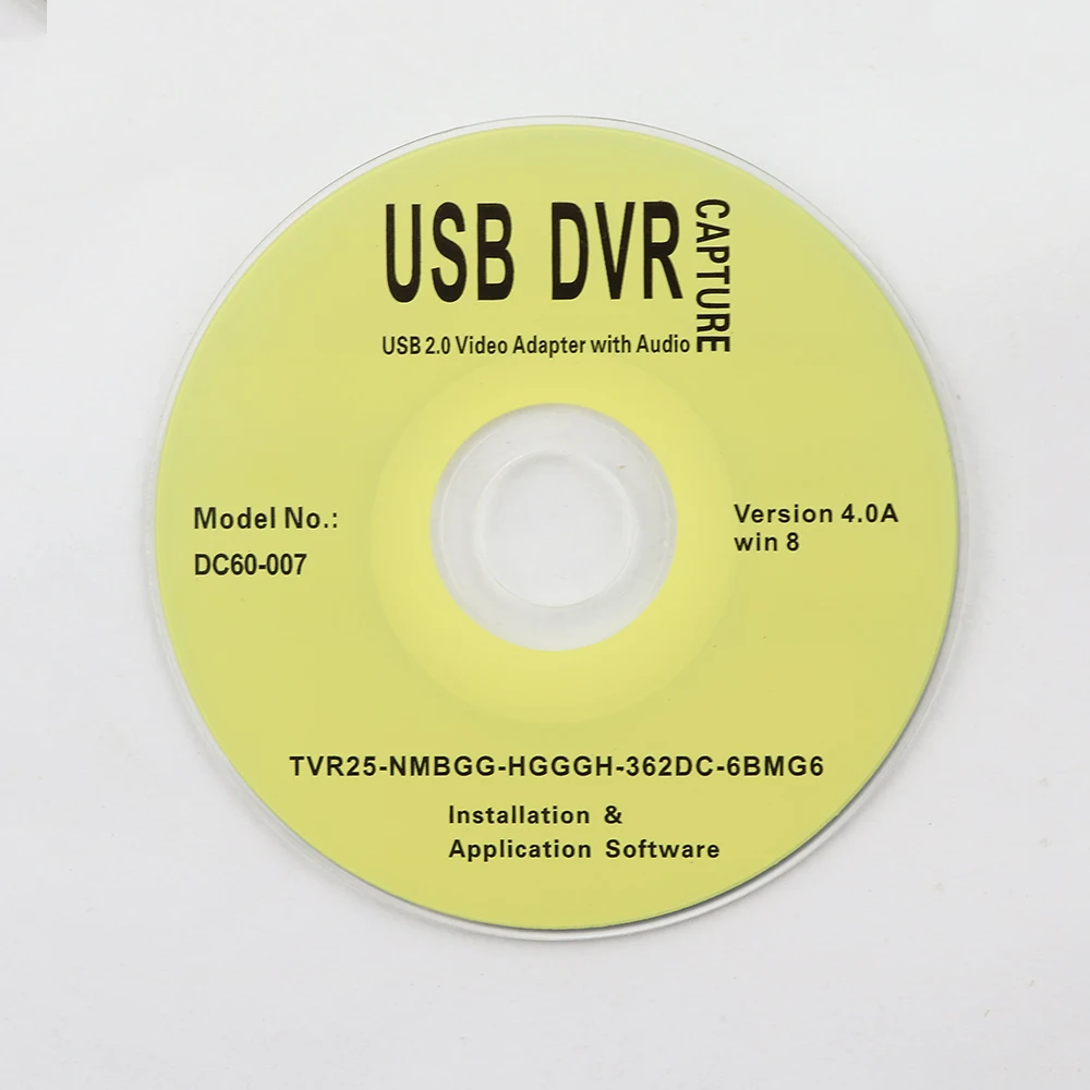 Новинка 2,0 USB DC60 VHS tv DVD адаптер для видеосъемки usb-видеокарта Аудио AV карта захвата видео USB