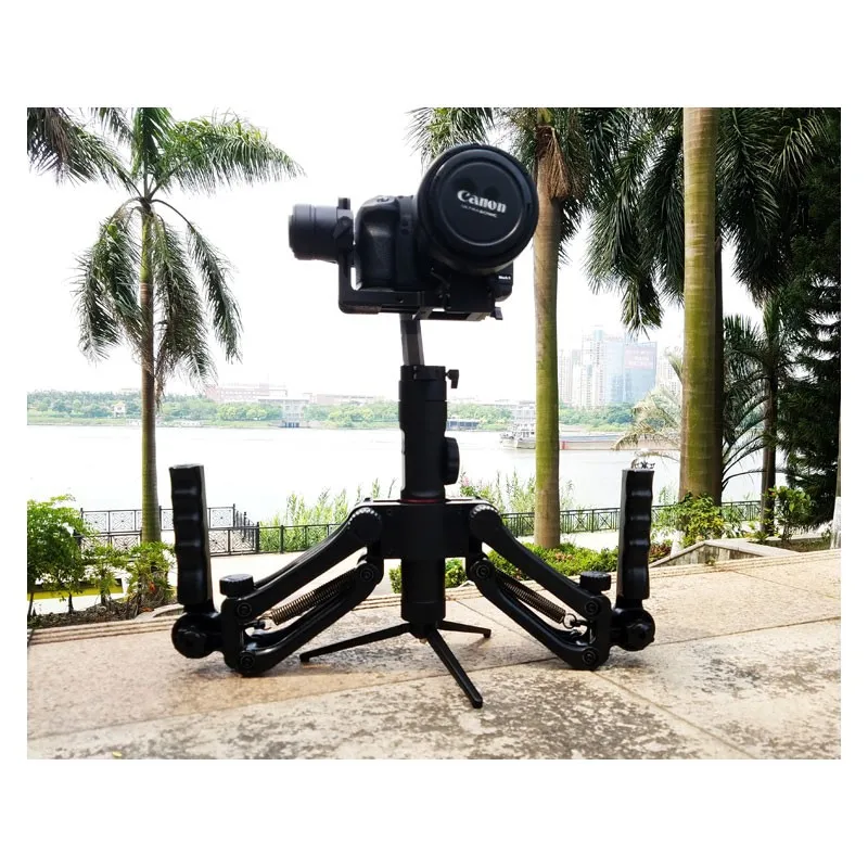 2018 5 Axis Camera Handle Grip Double Handle Work With 3 Axis Gyro