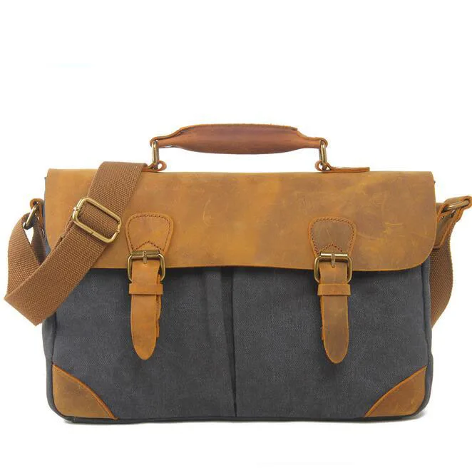 

082117 yesetn bag men vintage single shoulder cross body tote bag messenger bag