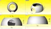 Free shipping LED inflatable dome tent inflatable display tent with LED light inflatable trade show tent inflatable tent room 3