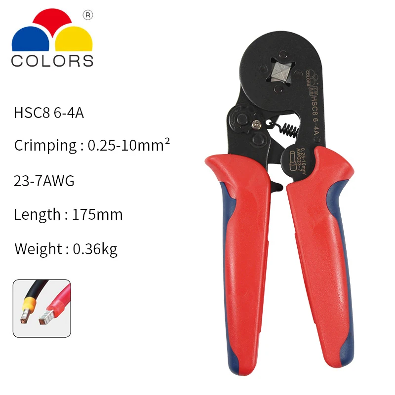 1200pcs Terminal Wire Connectors Ferrule Crimper Plier Crimping Tool 0.25-6mm²